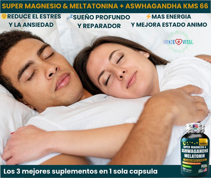 Tu fórmula avanzada 3 en 1 para calmar el estrés, dormir profundo y recargar tu energía cada día.